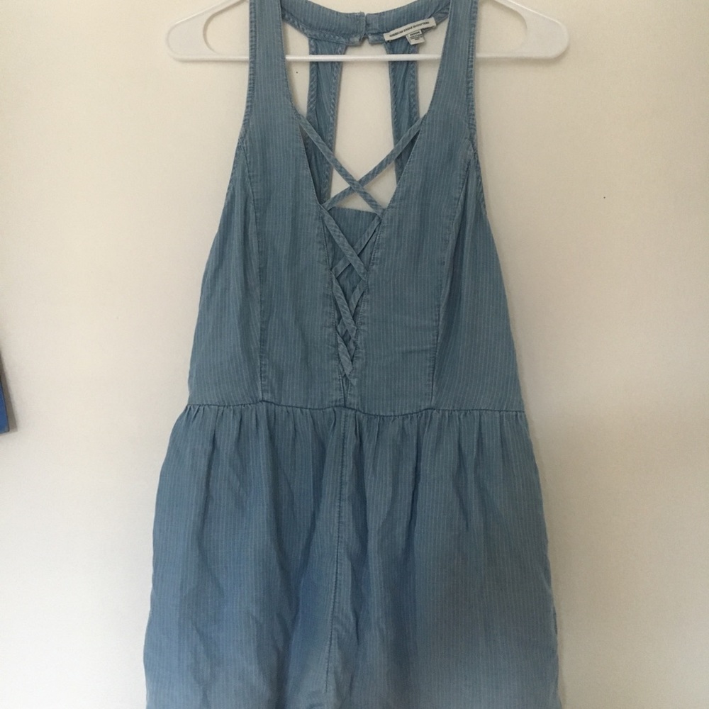 Blue romper